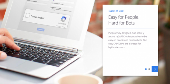 Google reCAPTCHA asks if you are a robot Google reCAPTCHA asks if you are a robot