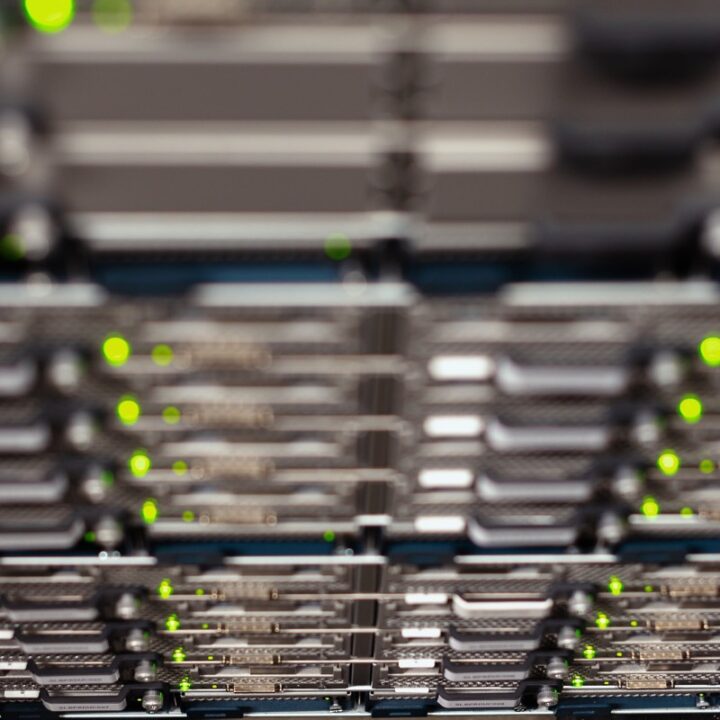 Network switch with connected equipment